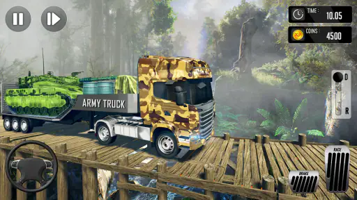 Army Simulator Truck games 3D screenshot
