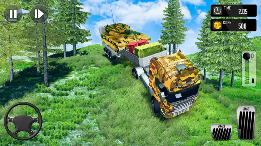 Army Simulator Truck games 3D screenshot