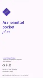 Arzneimittel pocket plus screenshot