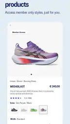ASICS screenshot