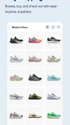 ASICS screenshot