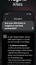 Chat AI: Frag den Agent screenshot