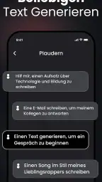 Chat AI: Frag den Agent screenshot