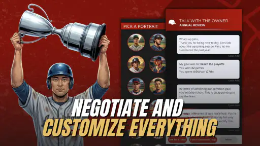 Astonishing Baseball Manager screenshot