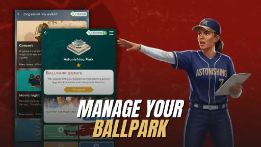 Astonishing Baseball Manager screenshot