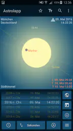 Astrolapp Live Sternkarte screenshot
