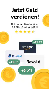AttaPoll: Geld verdienen screenshot