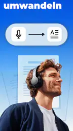 Audio in Text umwandeln screenshot