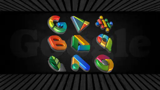 Auric Dark - 3D Icon Pack screenshot