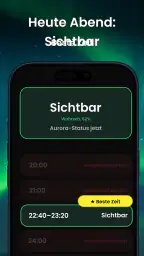 Polarlicht Vorhersage–AuroraMe screenshot