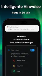 Polarlicht Vorhersage–AuroraMe screenshot