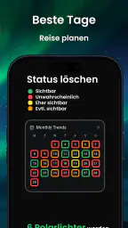 Polarlicht Vorhersage–AuroraMe screenshot