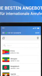 Ausland Telefonieren screenshot