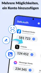 Authenticator App - SafeAuth screenshot