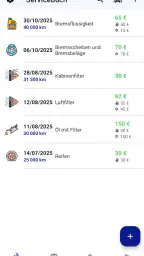 Auto Logbuch Deutsch screenshot