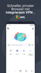 AVG Secure Browser screenshot