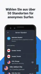 AVG Secure VPN – Sicherheit screenshot