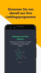 AVG Secure VPN – Sicherheit screenshot