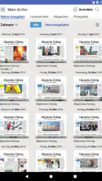 AZ ePaper screenshot