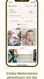 Baby journal screenshot