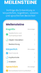 Baby Leap: Meilenstein-Tracker screenshot