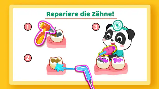 Baby Panda: Zahnpflege screenshot