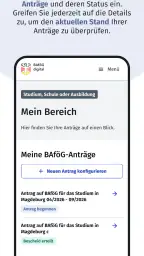 BAföG Digital screenshot