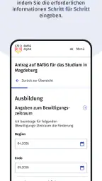 BAföG Digital screenshot