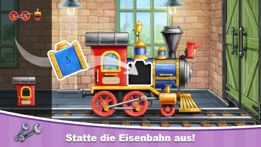 Bahnhofsspiel für Kinder: Bahn screenshot