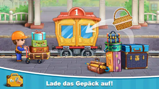 Bahnhofsspiel für Kinder: Bahn screenshot