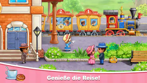 Bahnhofsspiel für Kinder: Bahn screenshot