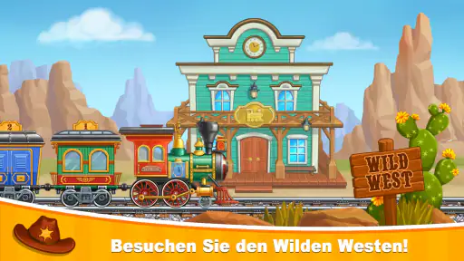 Bahnhofsspiel für Kinder: Bahn screenshot
