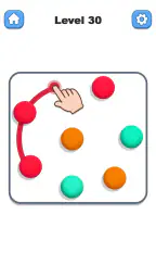 Ballverbindungs-Puzzlespiel screenshot