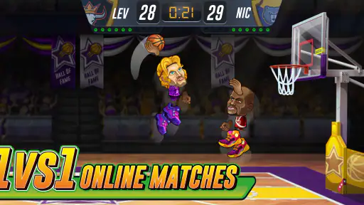Basketball Arena: Online Spiel screenshot