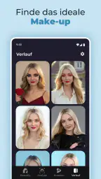 Beautify: KI-Frisuren, Make-up screenshot