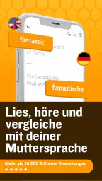 Beelinguapp: Englisch Lernen screenshot
