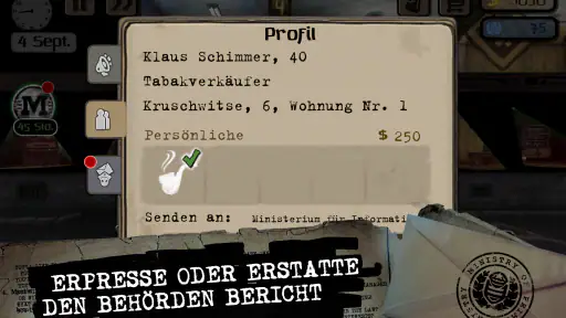 Beholder screenshot