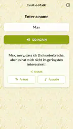 Beleidigungsautomat screenshot