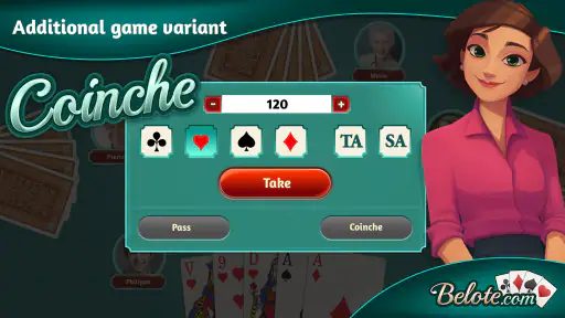 Belote.com – Belote & Coinche screenshot