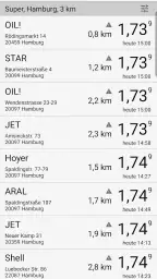 Benzinpreis-Blitz - Tanken App screenshot