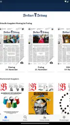 Berliner Zeitung E-Paper screenshot