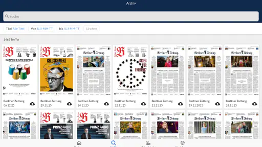 Berliner Zeitung E-Paper screenshot