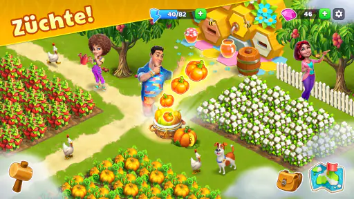 Bermuda Adventures Farm Spiele screenshot