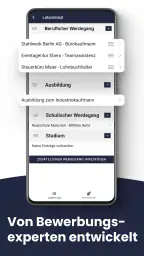 Bewerbungsapp (Lebenslauf App) screenshot