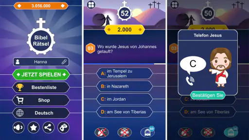 Bibel & Allgemeinwissen Quiz screenshot