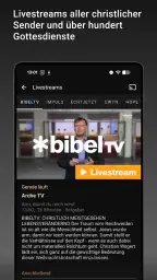 Bibel TV App screenshot