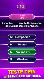 Bible Trivia - Wort Quiz Spiel screenshot