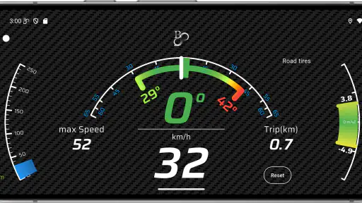 BikeSensor Motorrad Dashboard screenshot