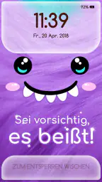 Bildschirm Sperren Passwort screenshot
