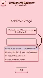 Bildschirm Sperren Passwort screenshot